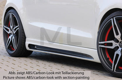Rieger 00044104 Audi 8X A1 Side Skirt 3 | ML Performance UK Car Parts