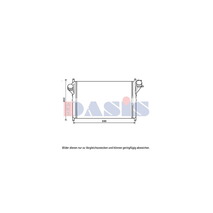 AKS Dasis 567013N Intercooler For Kia Mohave / Borrego (Hm) | ML Performance UK