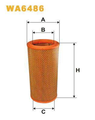 WIX Filters WA6486 Air Filter