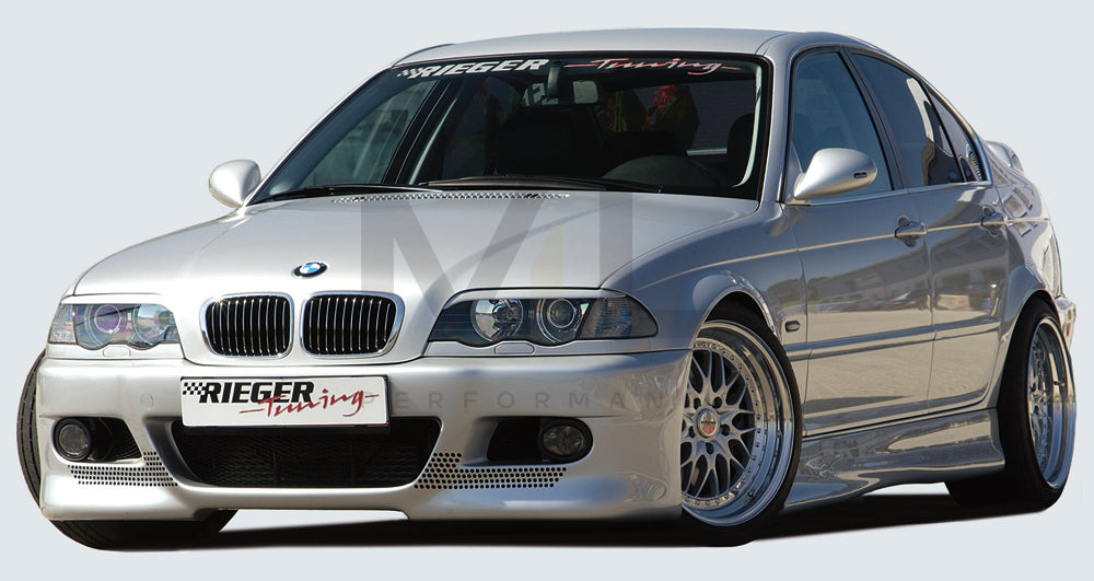 Rieger 00050404 BMW 3 Series E46 Front Bumper 2 | ML Performance UK Car Parts