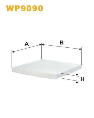 WIX Filters WP9090 Pollen Filter