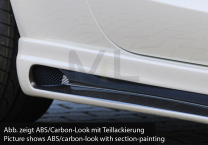 Rieger 00099872 Audi 8X A1 Side Skirt 4 | ML Performance UK Car Parts