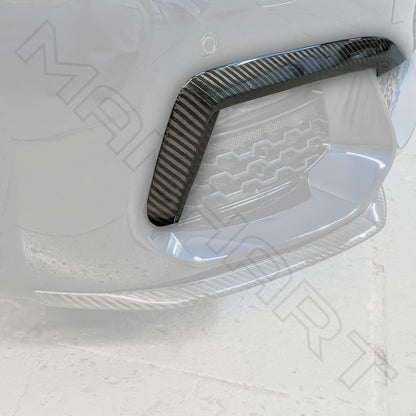 MANHART MH2G1121206 CARBON TWO-PIECE FRONT BUMPER INSERTS FOR BMW G1X 7-SERIES