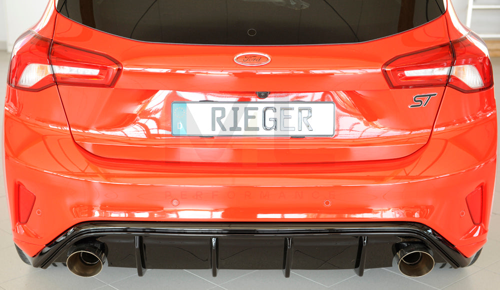 Rieger 00088216 Ford DEH Focus 4 Rear Diffuser (Inc. Focus 4 ST) 8 | ML Performance UK Car Parts