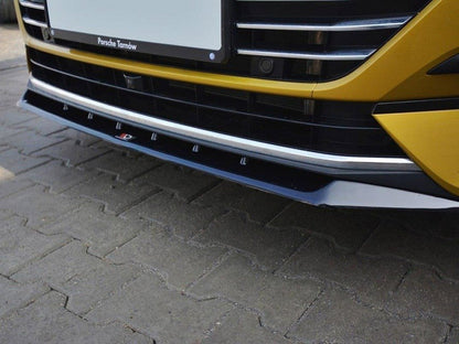 Maxton Design VW Arteon R-line Front Splitter V.2