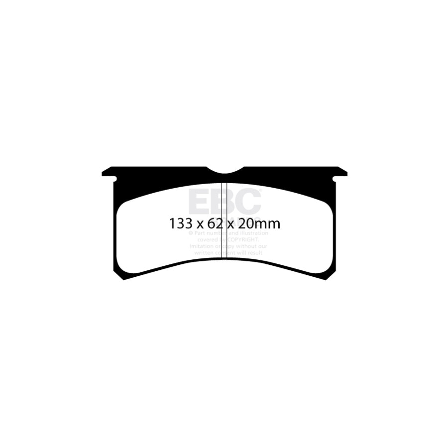 EBC DP8037/2RPX AP Racing Wilwood Front RP-X Brake Pads 2 | ML Performance UK Car Parts