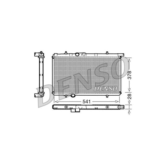 Denso DRM21021 Drm21021 Engine Radiator | ML Performance UK