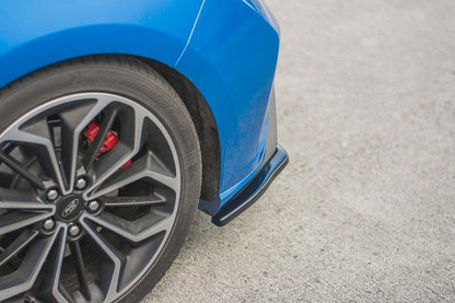 Maxton Design Ford Focus ST MK4 Rear Side Splitters V.1