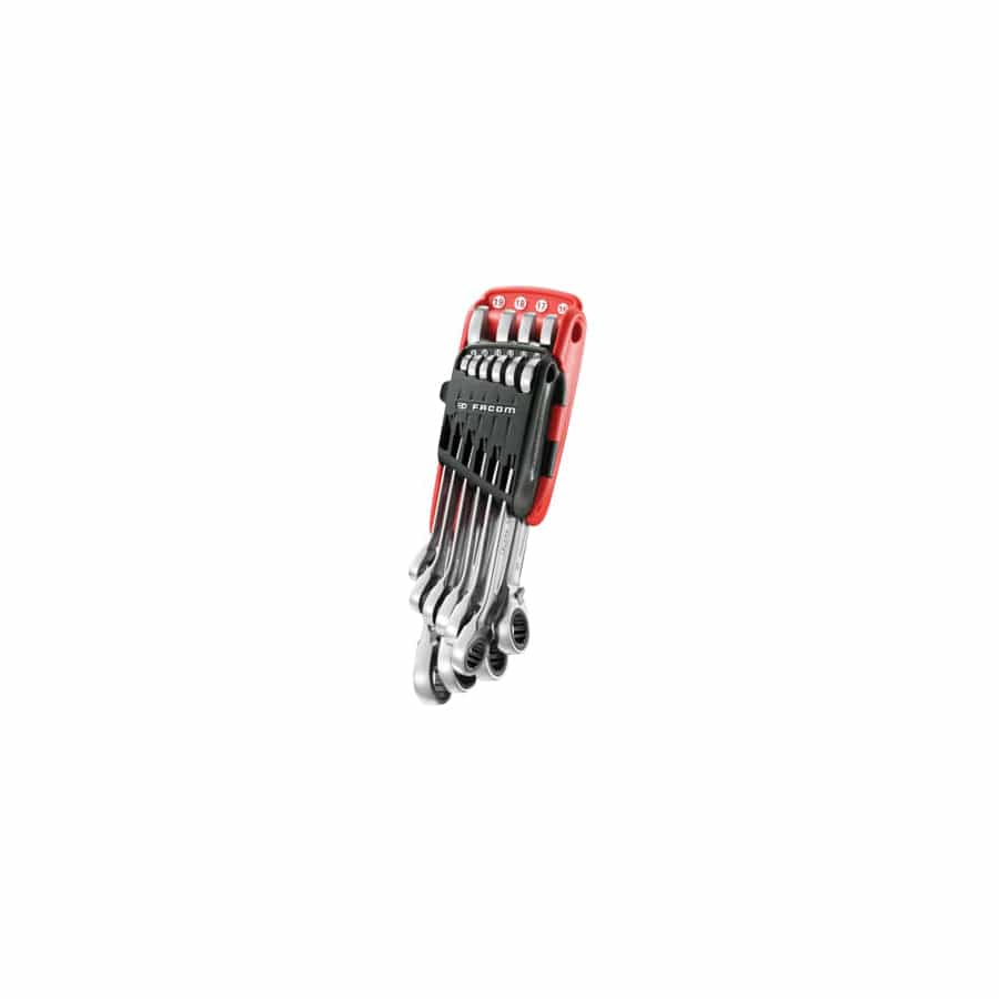 Facom FCM467BJP10 467B.JP10PB Ratchet Combination Wrench Set, 10 Piece | ML Performance UK