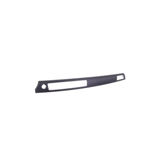 Genuine BMW 51458036706 E92 E90 Decor Strip, Leathr, Instr. Panel, Right CARBON SCHWARZ (Inc. M3)