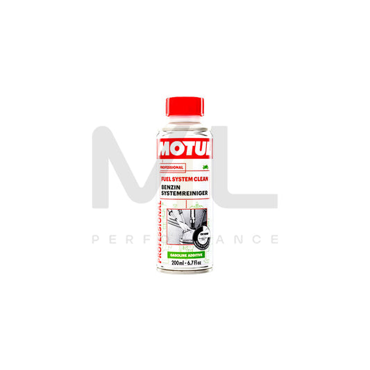 Motul Fuel System Clean Moto - Motorcycle Fuel System Cleaner Additive contel | Engine Oil | ML Car Parts UK | ML Performance