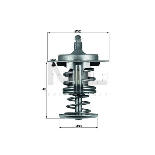 MAHLE ORIGINAL TX 99 70 Engine thermostat Opening Temperature: 70��C, without gasket / seal | ML Performance Car Parts