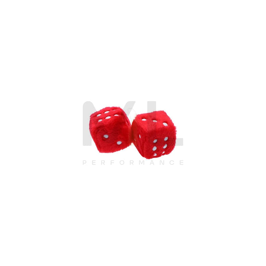 CARPOINT Fuzzy Dice 0510079 Car air freshener Red | ML Performance Car Parts