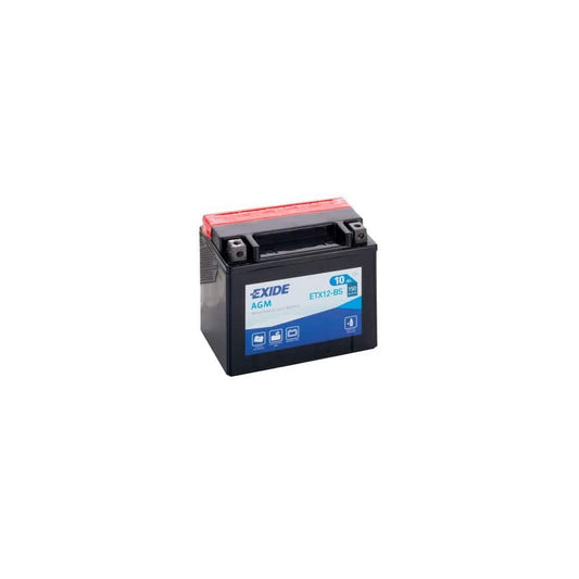 Exide ETX12BS Motorcycle Battery 12V 10AH 150A | ML Performance UK Car Parts