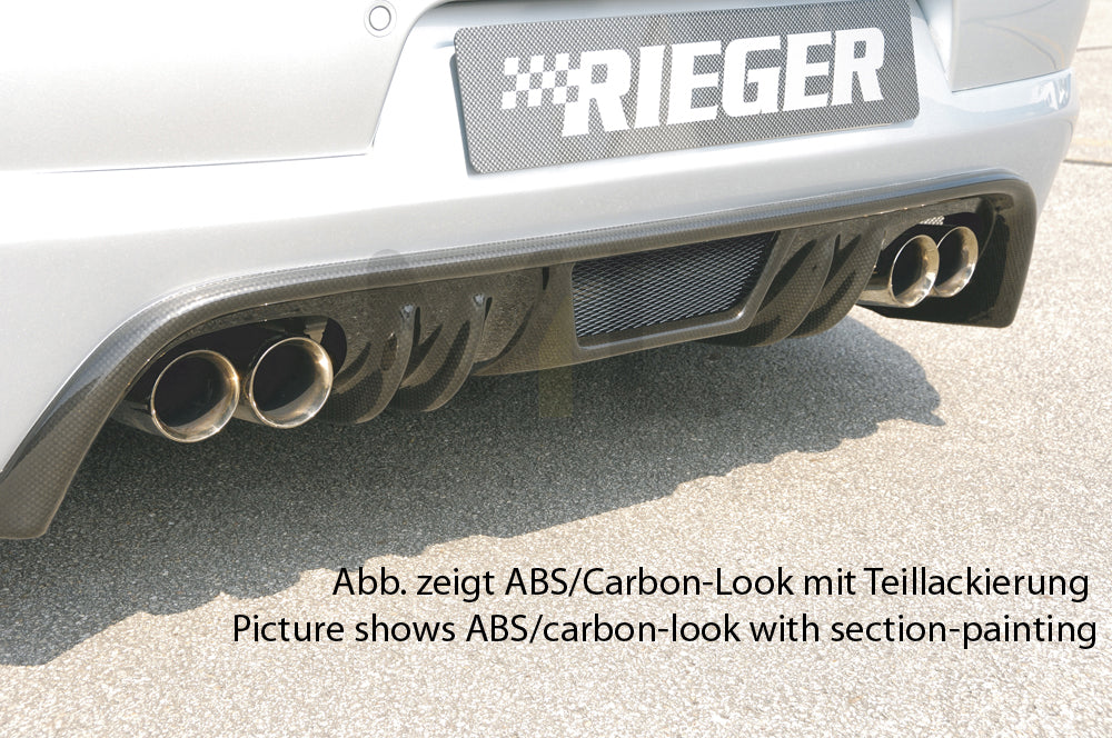 Rieger 00059429 VW 1F Eos Rear Diffuser 5 | ML Performance UK Car Parts
