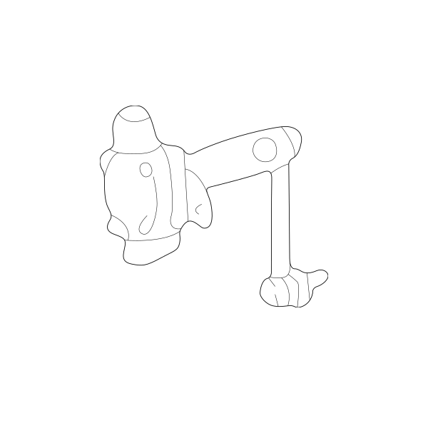 Genuine Lexus 89408-50060 LS Phase 3 N/S Rear Height Sensor