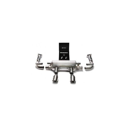 Armytrix P92C4-CD+P92C4-QS24M Sport High-Flow Valvetronic Exhaust System Porsche 991.2 Carrera 2017-2019 with Quad Matte Black 3.5"  | ML Performance UK UK Car Parts