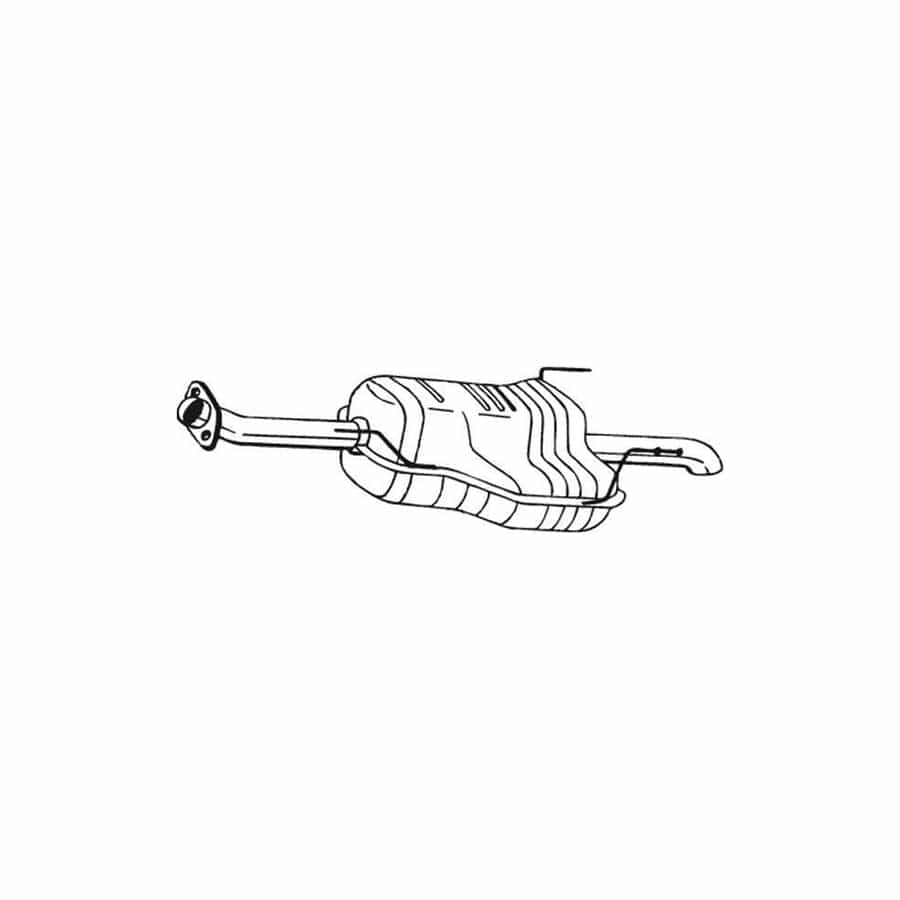 Bosal 185-611 Rear Silencer