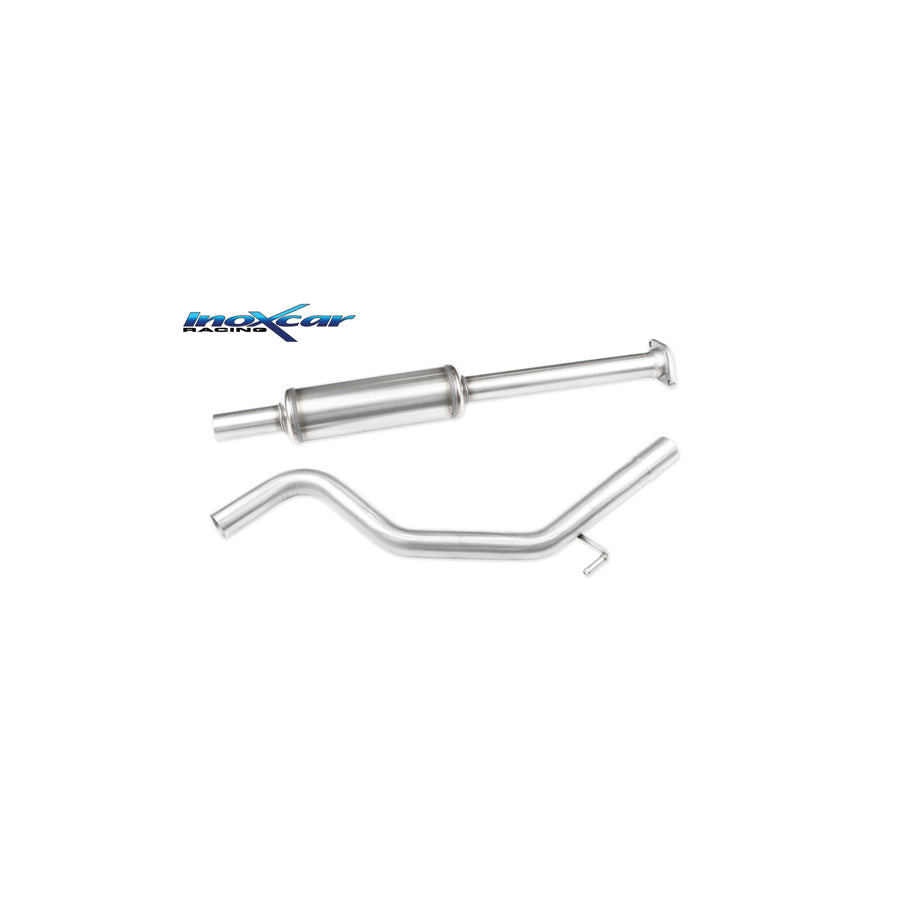 InoXcar TCSFI.01 Fiat Grande Punto (199) Central Pipe with Silencer | ML Performance UK Car Parts