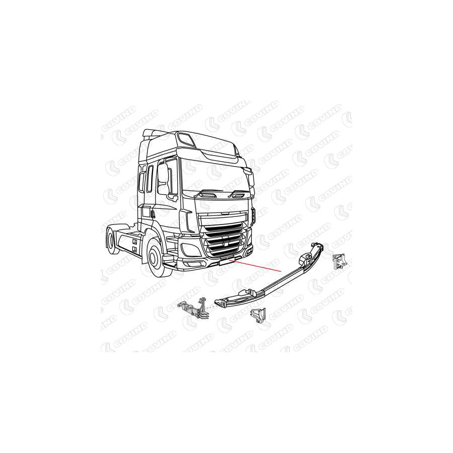 Covind Cf6/102 Holder, Footboard | ML Performance UK