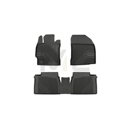 FROGUM Tailored 77407701 Floor mat set for TOYOTA Corolla XI Saloon (E180) Elastomer, Front and Rear, Quantity: 3, Black | ML Performance Car Parts