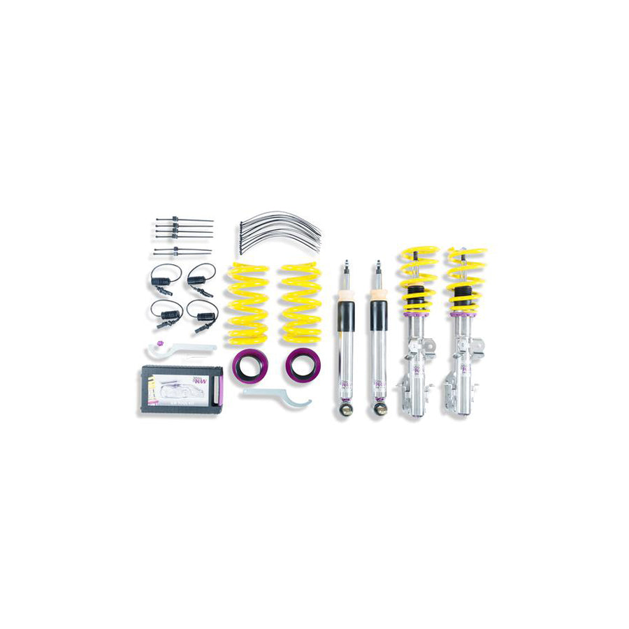 KW 35230081 Ford Mustang Variant 3 Coilover Kit - With EDC Delete 1  | ML Performance UK Car Parts