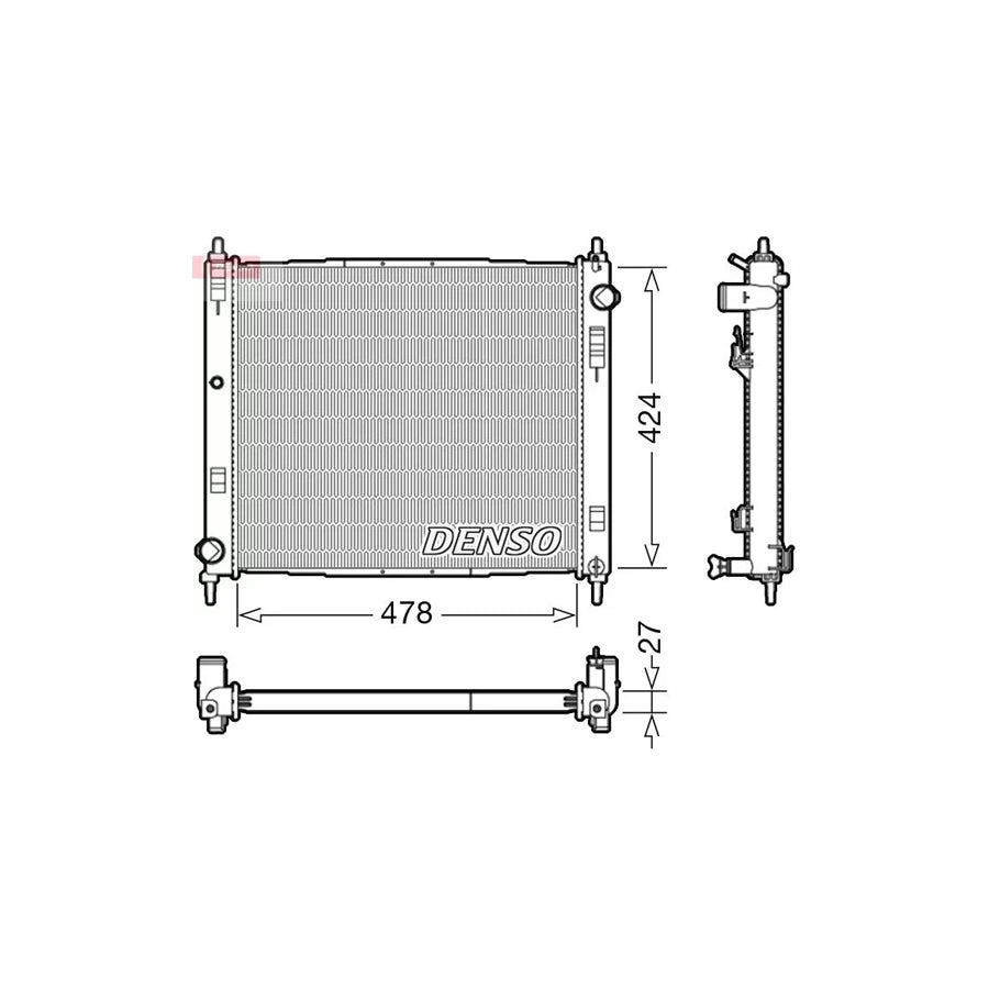 Denso DRM46044 Drm46044 Engine Radiator | ML Performance UK