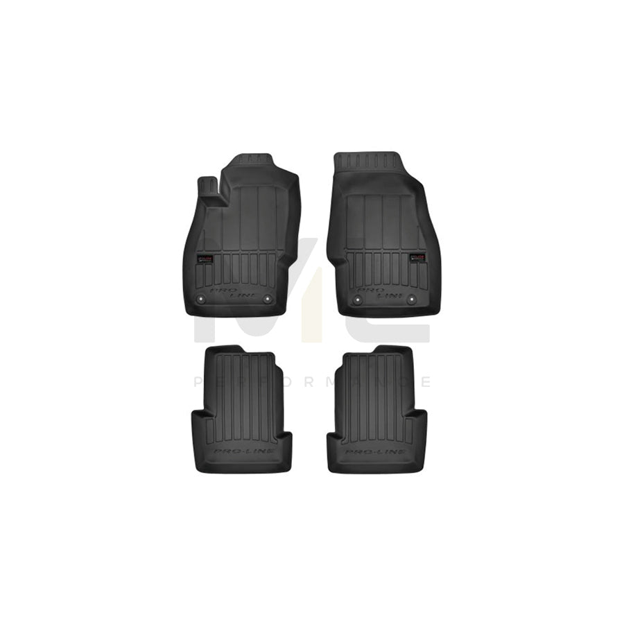 FROGUM 3D407169 Floor mat set for OPEL CORSA Elastomer, Front and Rear, Quantity: 4, Black | ML Performance Car Parts