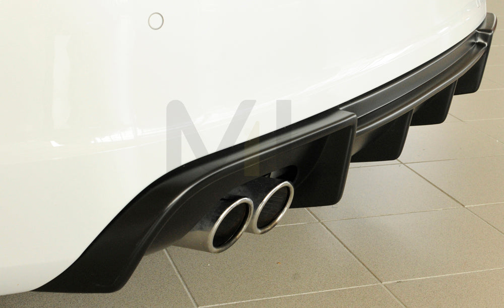Rieger 00056804 Audi 8V A3 Rear Diffuser 8 | ML Performance UK Car Parts
