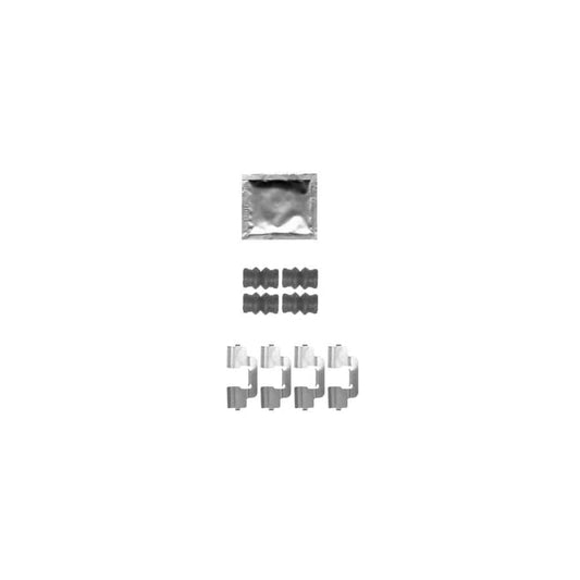 Hella 8DZ 355 204-271 Accessory Kit, Disc Brake Pads