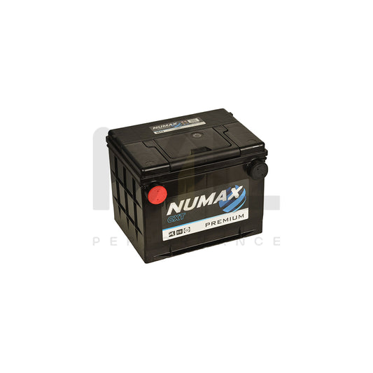 75-60 Numax Side Terminal Car Battery (75-550) 12V 60AH | Car Batteries UK | ML Performance Car Parts