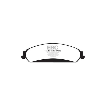 EBC DP42139R Chrysler Dodge Yellowstuff Front Brake Pads (Inc. 300C, Challenger, Charger) 2 | ML Performance UK Car Parts