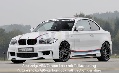 Rieger 00099132 BMW 1 Series E81 E82 E88 Side Skirt 2 | ML Performance UK Car Parts