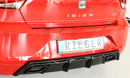 Rieger 00088166 SEAT KJ Rear Diffuser (Ibiza FR & Ibiza) 7 | ML Performance UK Car Parts