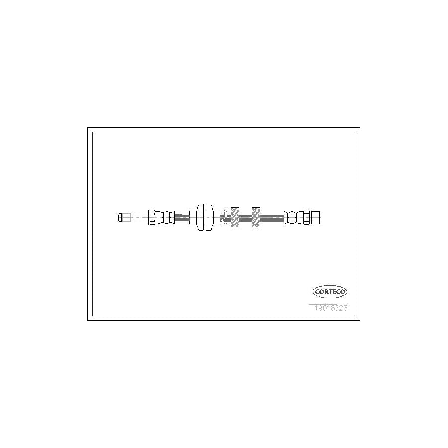 Corteco 19018523 Brake Hose | ML Performance UK