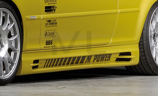 Rieger 00050223 BMW 3 Series E46 Side Skirt 1 | ML Performance UK Car Parts