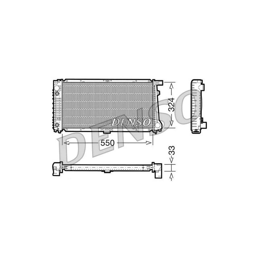 Denso DRM05059 Drm05059 Engine Radiator | ML Performance UK