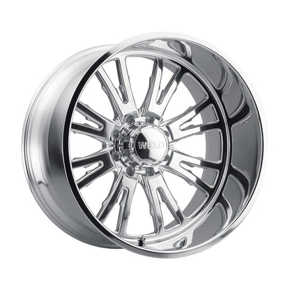 Weld W70824075BCA Slingblade Xt Wheel 22x14 5x127 ET-76 BS4.5 Gloss Black &amp; Contrast Cut