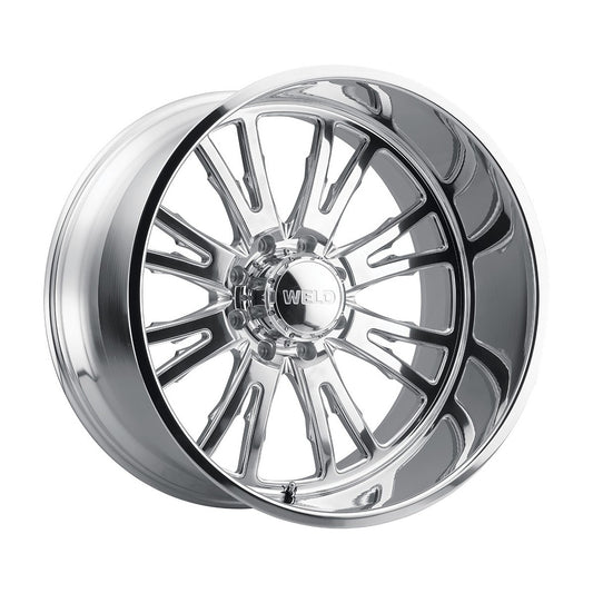 Weld W70824075BCA Slingblade Xt Wheel 22x14 5x127 ET-76 BS4.5 Gloss Black &amp; Contrast Cut