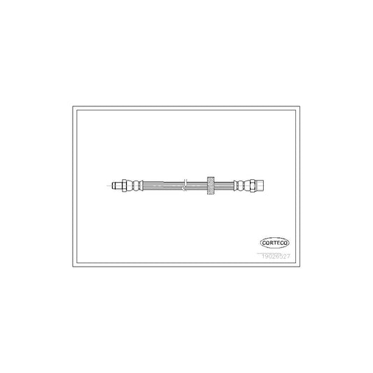 Corteco 19026527 Brake Hose For Volvo S90 (964) | ML Performance UK