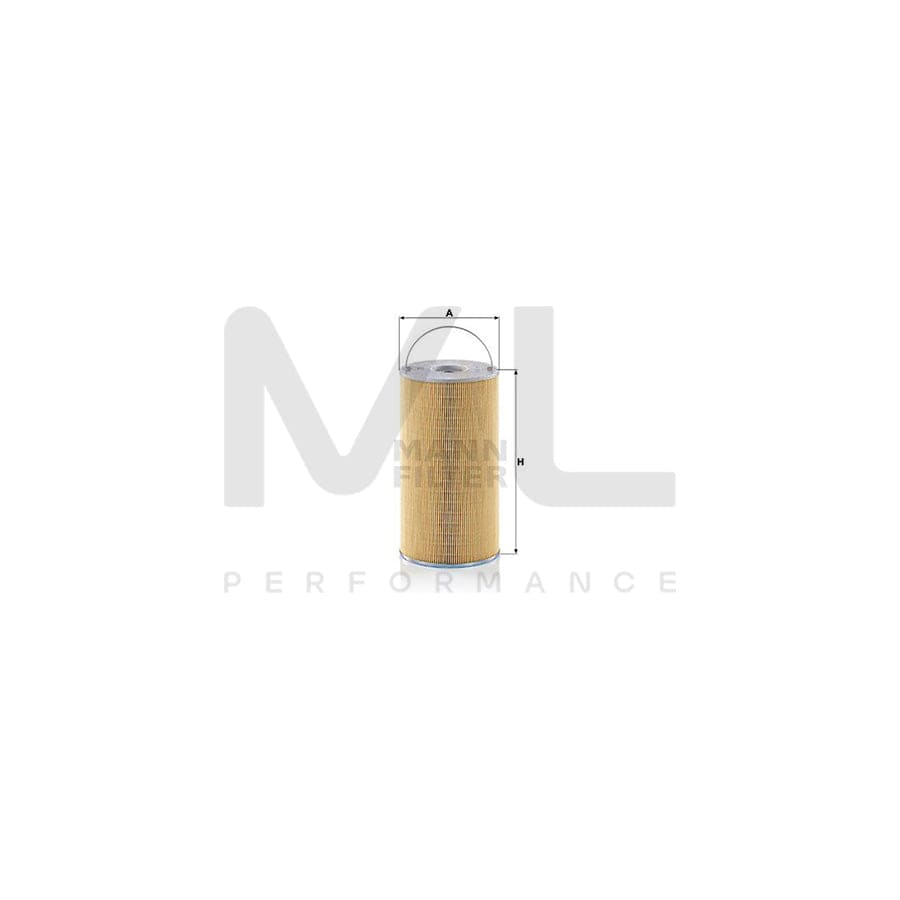 MANN-FILTER H 15 178 x Oil Filter with seal, Filter Insert | ML Performance Car Parts
