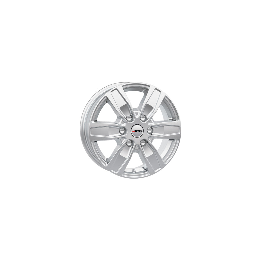 Autec Quantro 7x17 ET57 Q7017576165218 Brilliant Silver Painted Wheel ...