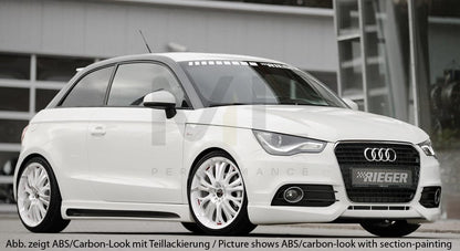 Rieger 00044104 Audi 8X A1 Side Skirt 4 | ML Performance UK Car Parts