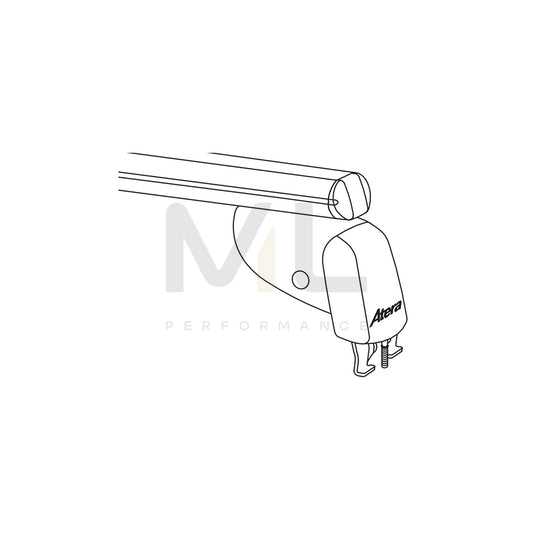 ATERA SIGNO 045339 Roof bars for BMW 5 Saloon (G30, F90) for cars without rails, 122 cm, 100 kg, Aluminium | ML Performance Car Parts