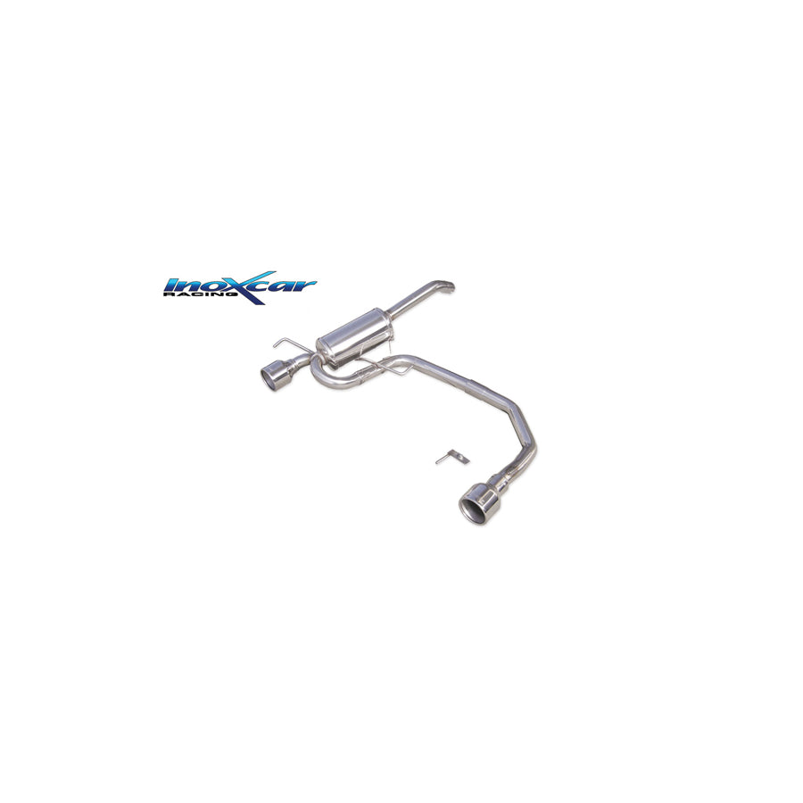 InoXcar TWAL.02.102 Alfa Romeo 147 Stainless Steel Duplex Rear Exhaust | ML Performance UK Car Parts