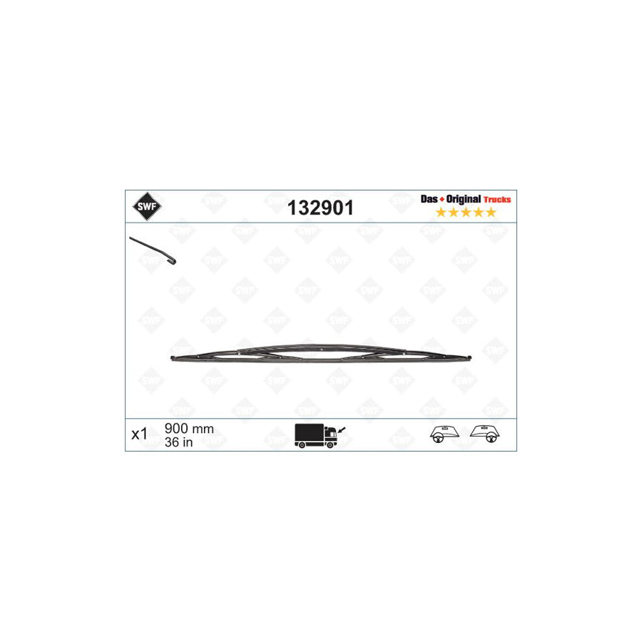 Swf 132901 Original Wiper Blade | ML Performance UK Car Parts