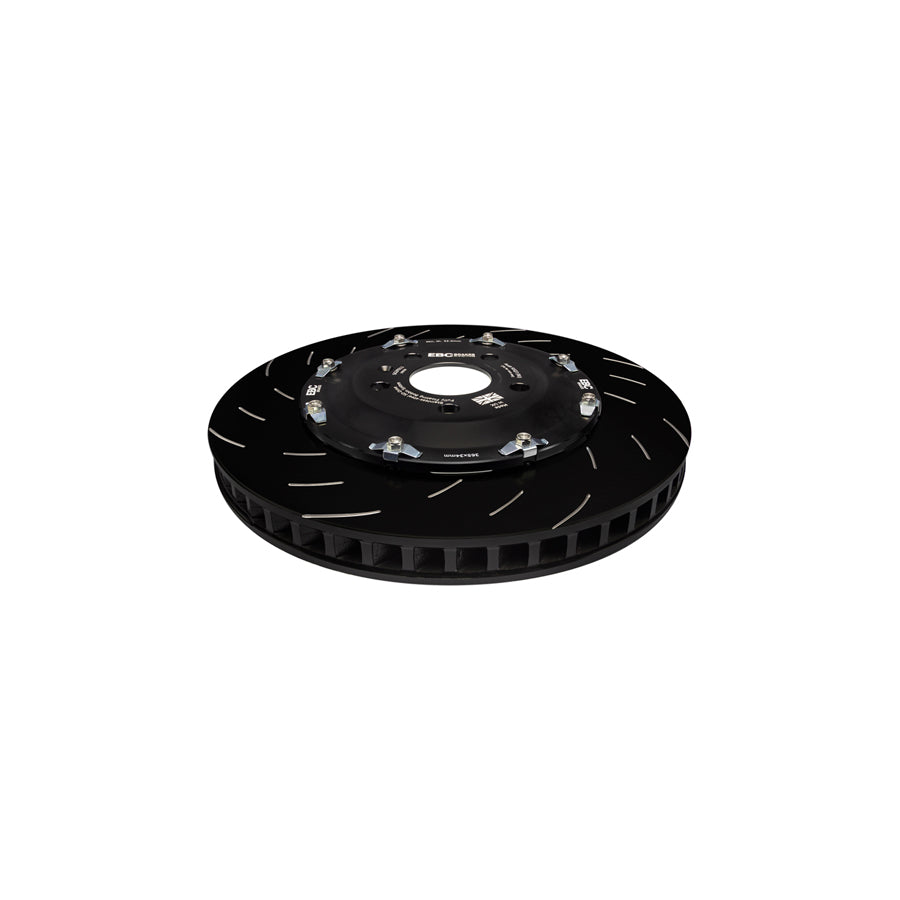 EBC SG2F011 Audi RSQ3 Racing 2 Piece Floating SG Grooved Discs Front (Complete Assembly) - TRW Caliper 1 | ML Performance UK Car Parts