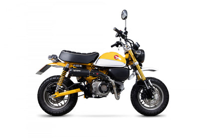 Scorpion PHA193SYSBCER Honda Monkey Red Power Full System - Black Ceramic Coated Sleeve | ML Performance UK UK