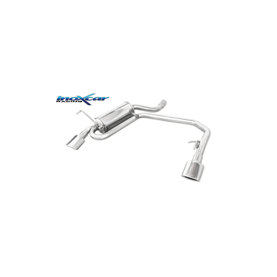 InoXcar TWPE.14.120 Peugeot 406 Stainless Steel Rear Exhaust | ML Performance UK Car Parts