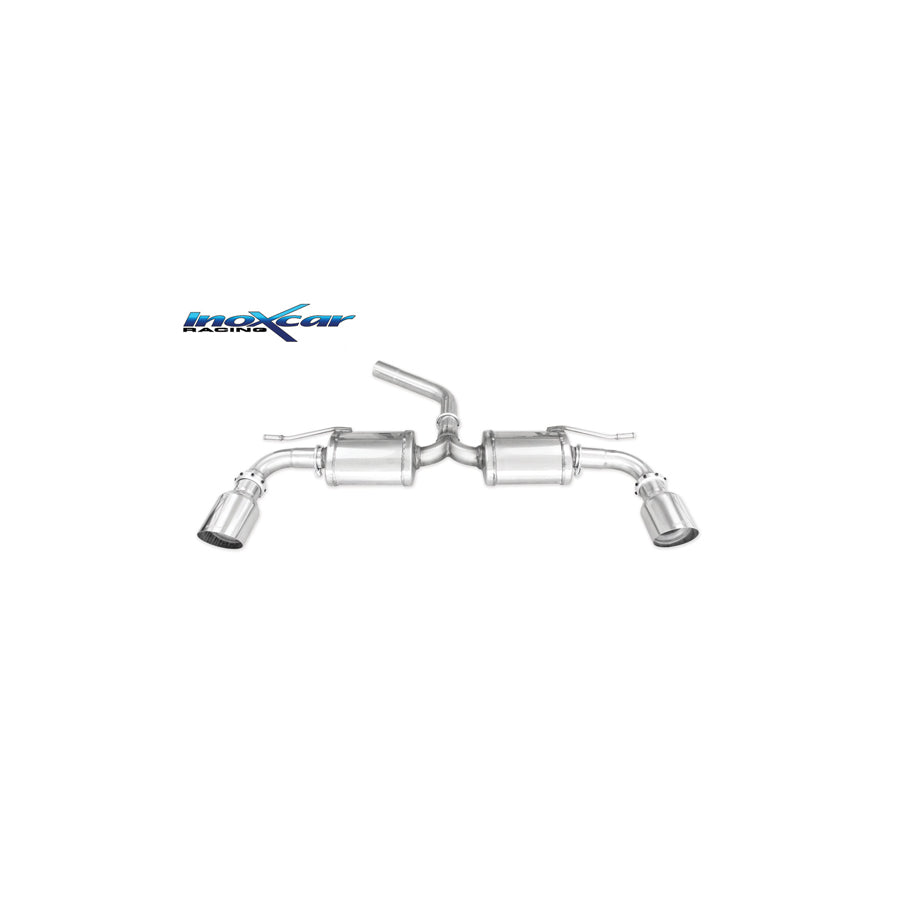 InoXcar TWVW.22.102R VW Golf 7 Exhaust System | ML Performance UK Car Parts